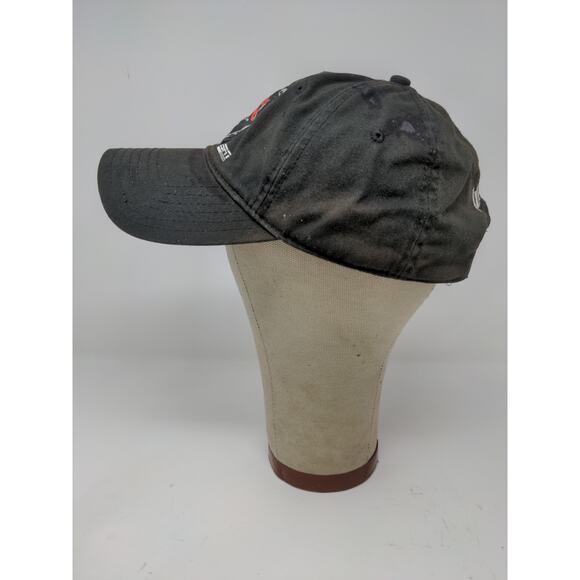 ESPN Jim Beam Next Round Drink Smart Strapback Hat OSFA Black Embroidered - Picture 4 of 12